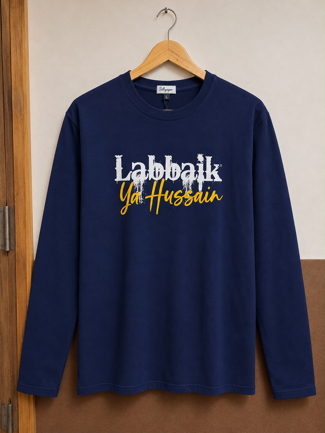 Labbaik Ya Hussain Full Sleeve T-shirt